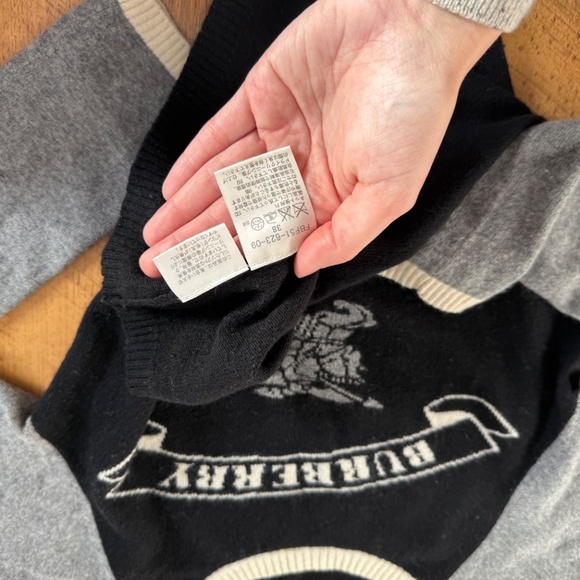 Burberry Blue Label Raglan Knit Sweater - Picture 4 of 5